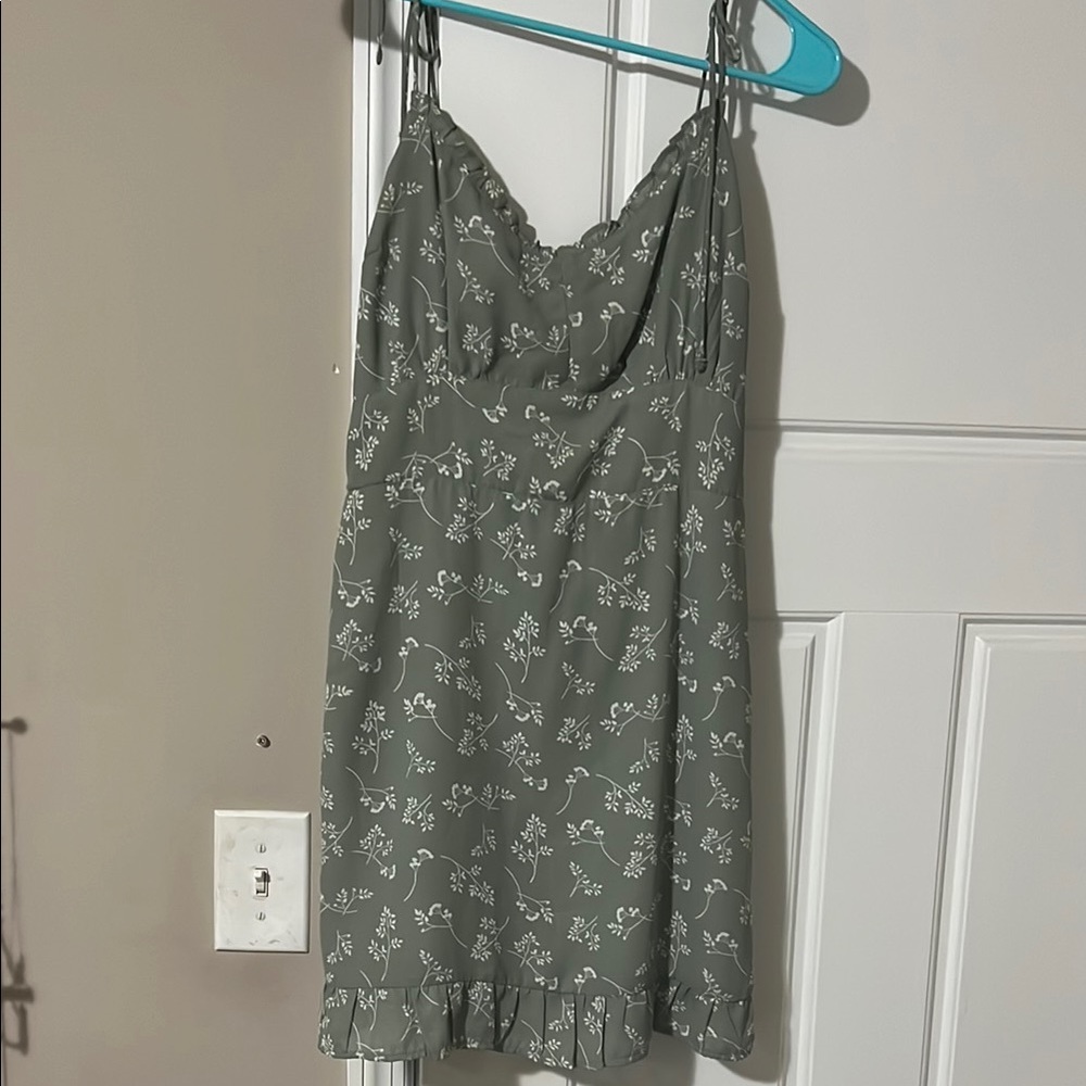 Abercrombie & Fitch Sage Floral Mini Dress